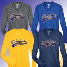 Bandits Ladies Long Sleeve Tech Tee